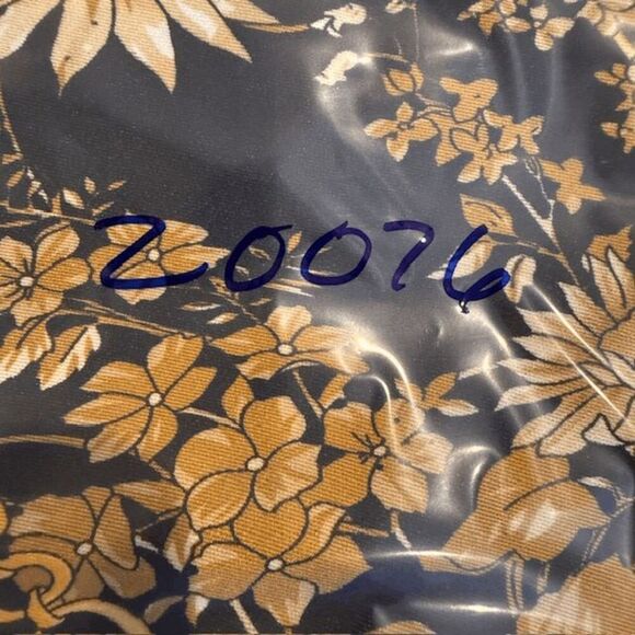 Princess Polly Lucci Mini Dress Chain Floral Slip Dress Black Gold Print Size 4 - Picture 11 of 11